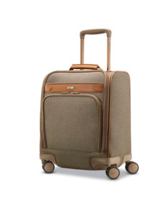 Herringbone DLX Carry-On Under-Seater Spinner Suitcase