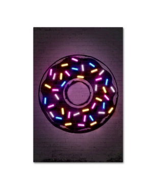 Trademark Innovations Octavian Mielu 'donut' Canvas Art In Multi