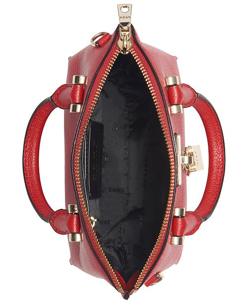 DKNY Elissa Small Leather Crossbody, Created for Macy's & Reviews