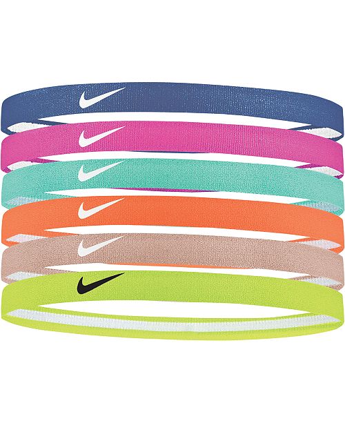 Nike 6Pk. Sport Headbands & Reviews Women's Brands Women Macy's