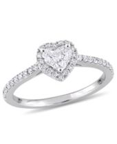 Heart Shaped Diamond Rings Shop Heart Shaped Diamond Rings Macy S