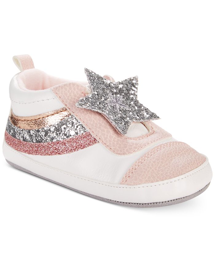 Robeez ro + me by Baby Girls Star Slip-On Shoes - Macy's