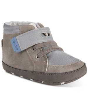 ro + me by Robeez Baby Boys Bear High-Top Shoes