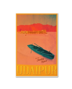 Trademark Global Vintage Lavoie 'travel 278' Canvas Art In Multi