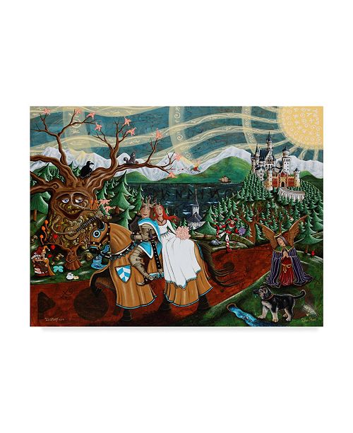 Trademark Global Jake Hose 'Eloping' Canvas Art 24" x 18" x 2