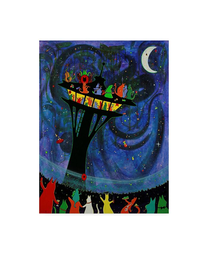 Trademark Global Jake Hose 'Play It Seattle' Canvas Art 24" x 18" x 2