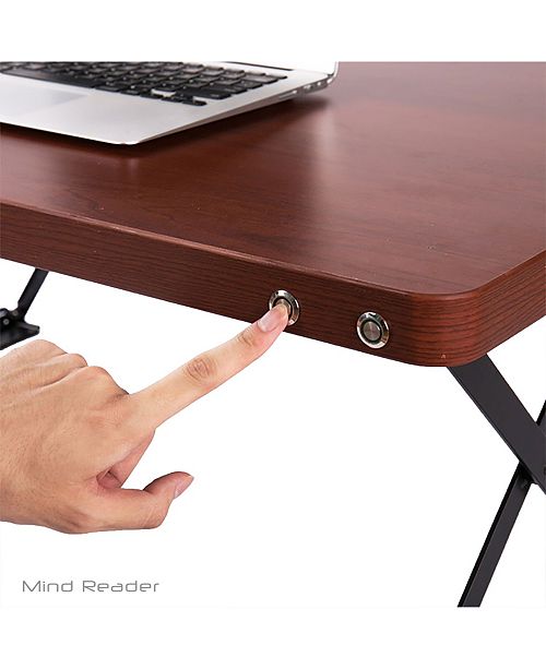 Mind Reader Electric Powered Adjustable Standing Desk with Color Coded