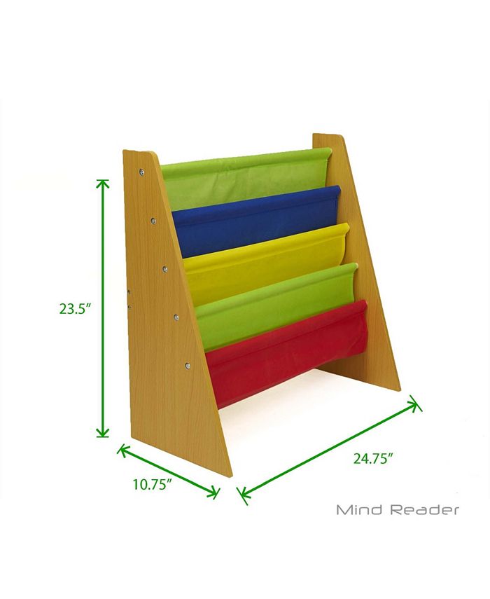 Mind Reader Fabric Sling Book Shelf Macy's
