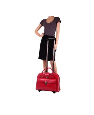 McKlein McKlein Edgebrook 15.6" Wheeled Ladies' Laptop Case, Black Maletín, 43 Cm, Negro (Black