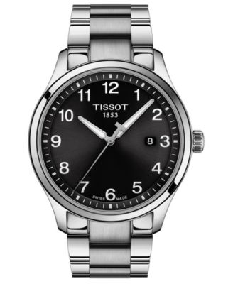 Tissot - Men's Swiss Gent XL Stainless Steel Bracelet Watch 42mm