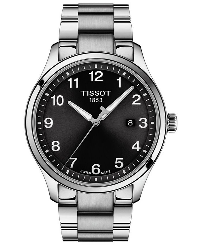 Tissot - Men's Swiss Gent XL Stainless Steel Bracelet Watch 42mm