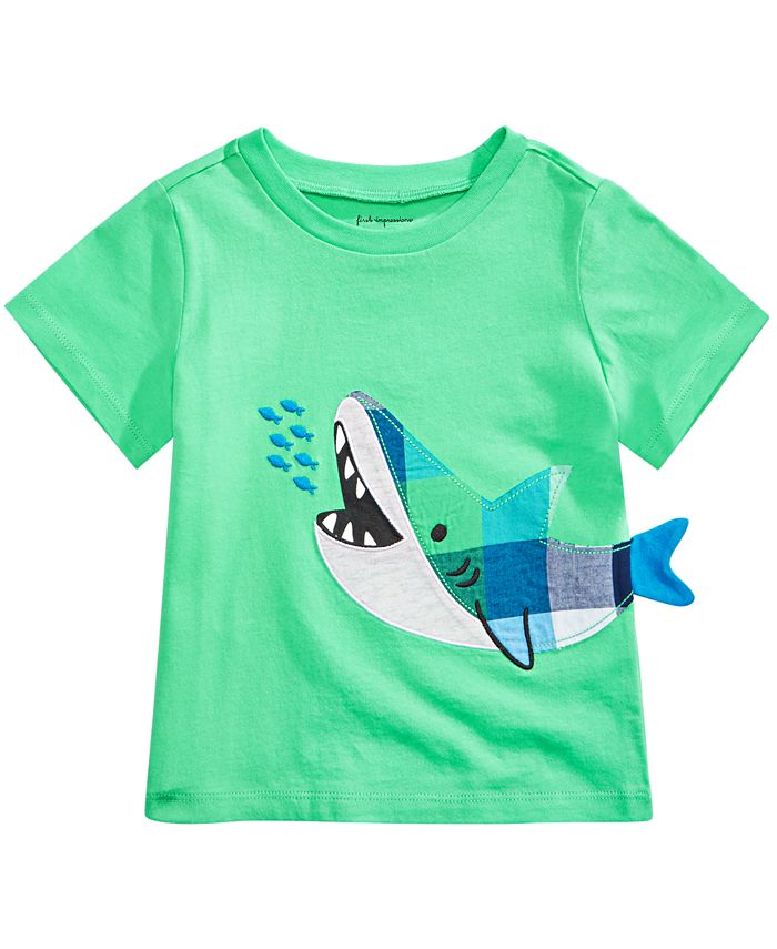 First Impressions Toddler Boys Graphic-Print Cotton T-Shirt, Created ...