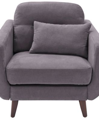Elle D&eacute;cor 24" Mid-Century Modern Chloe Armchair