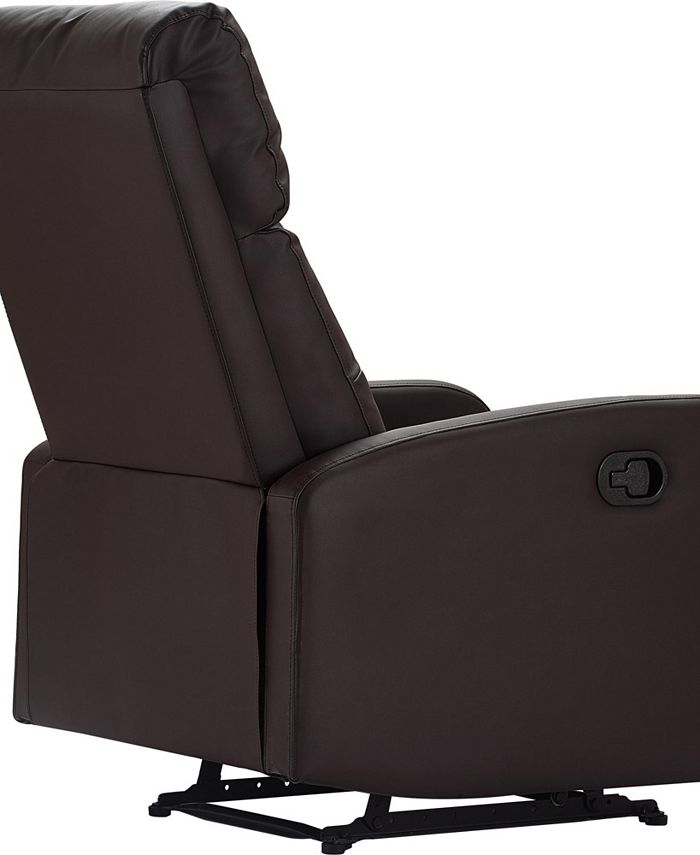 Truly Home Henderson Leather Recliner Chair Macy's