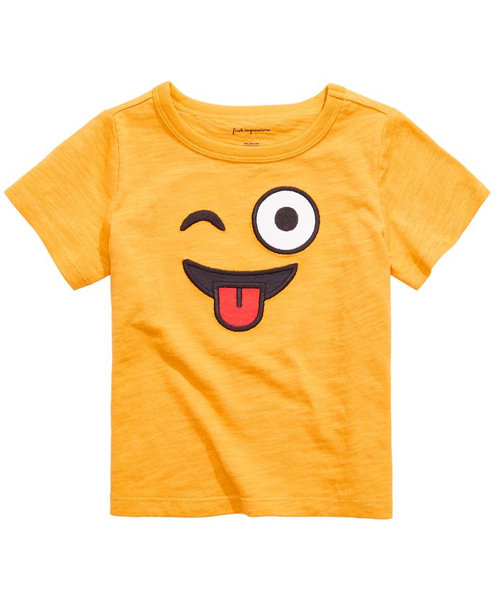 First Impressions Baby Boys Graphic Cotton T-Shirt, Created for Macy's ...