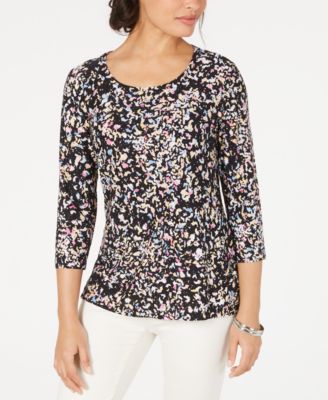 JM Collection - Petite Mosaic Gel-Dot Top