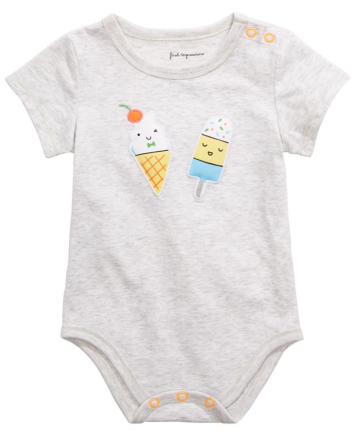 First Impressions Baby Boys or Girls Popsicle Graphic Bodysuit, Created ...