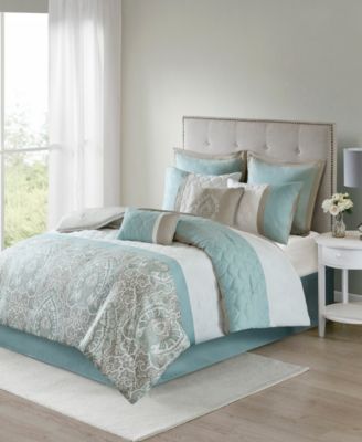 510 Design Shawnee Comforter Sets Bedding In Seafoam