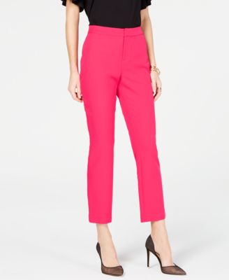 INC International Concepts - Straight-Leg Comfort-Waist Pants