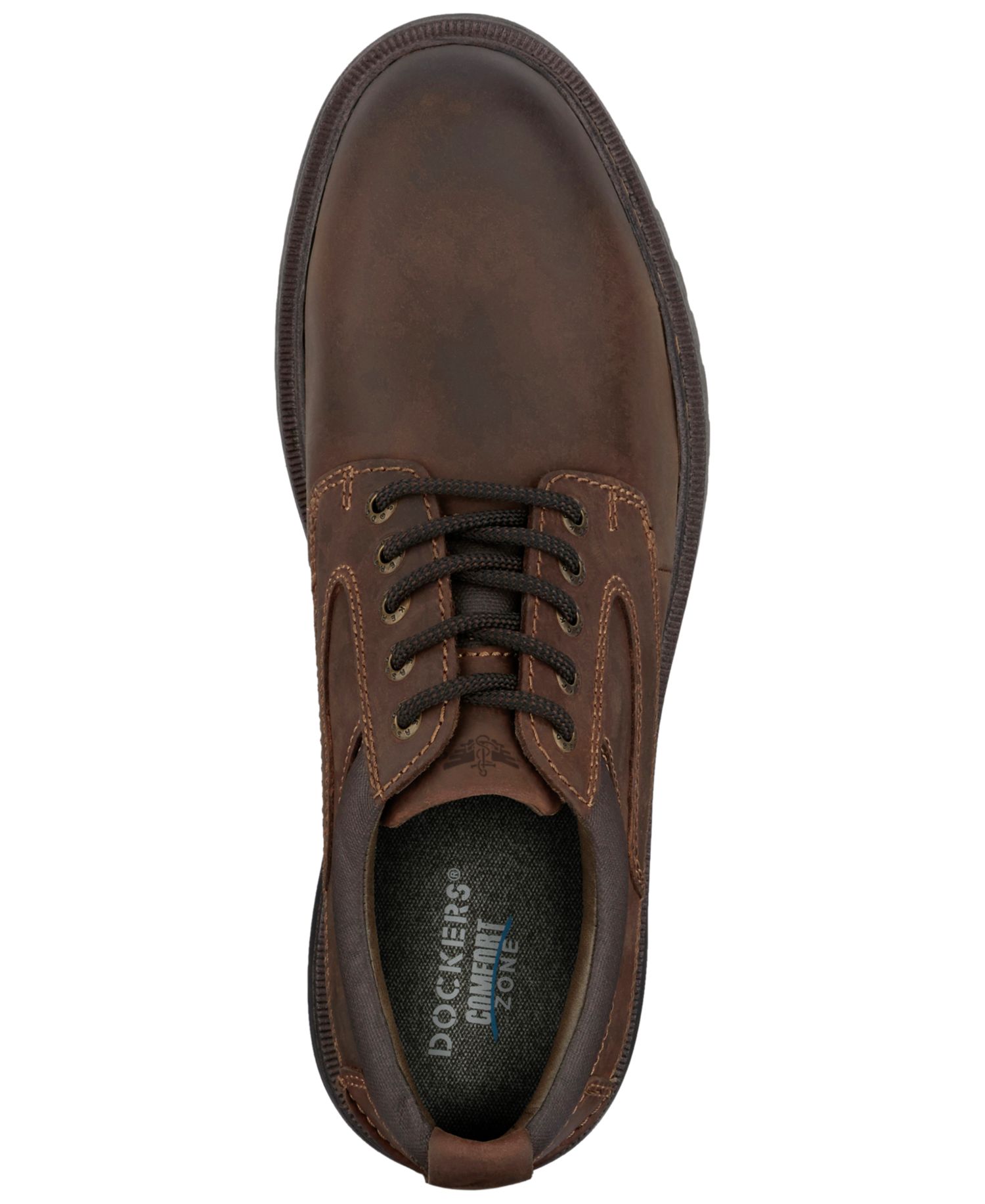 Men's Warden Plain-Toe Leather Oxfords