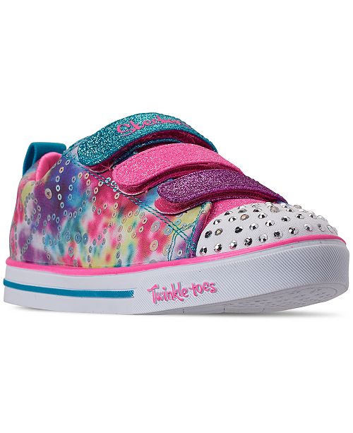 Skechers Little Girls' Twinkle Toes: Sparkle Lite - Rainbow Brights ...