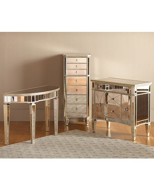 Furniture Marais Accent Furniture Collection Mirrored Reviews