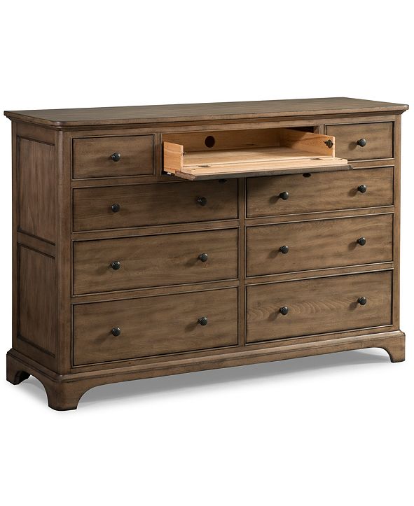 Furniture Gunnison Solid Wood Dresser & Reviews Furniture Macy's