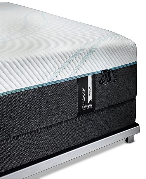 Tempur-Pedic TEMPUR-ProAdapt 12" Medium Mattress Set- Twin ...