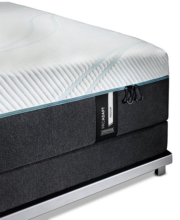 TempurPedic TEMPURProAdapt 12" Medium Mattress Set King, Split Box