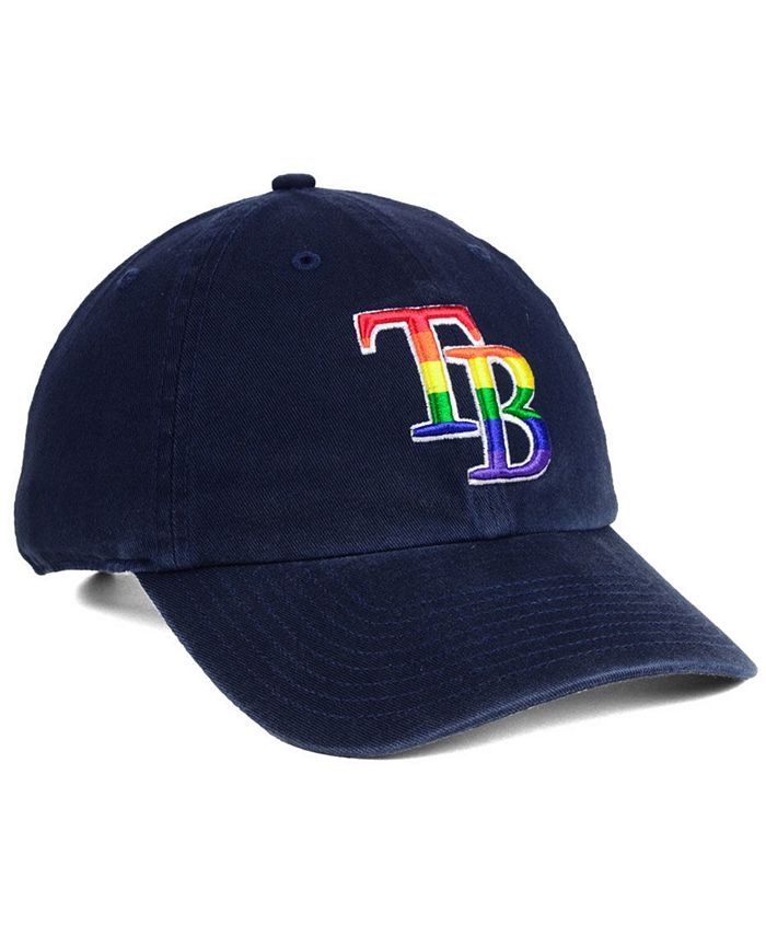 '47 Brand Tampa Bay Rays Pride CLEAN UP Strapback Cap Macy's