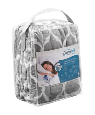 Ogee Plush Electric Throw, 60" x 70"