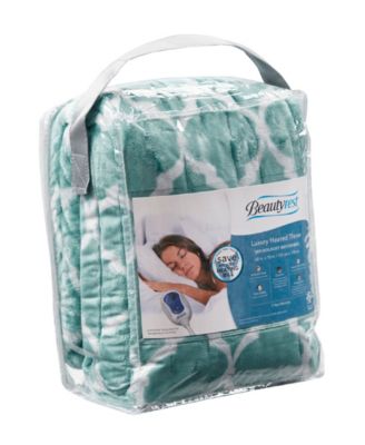 Ogee Plush Electric Throw, 60" x 70"