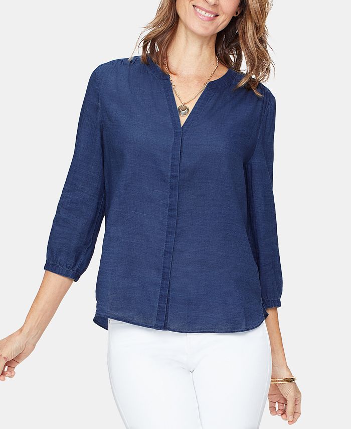 Macys nydj tops store