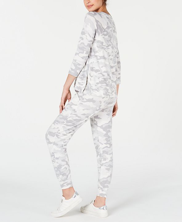 calvin klein camo joggers