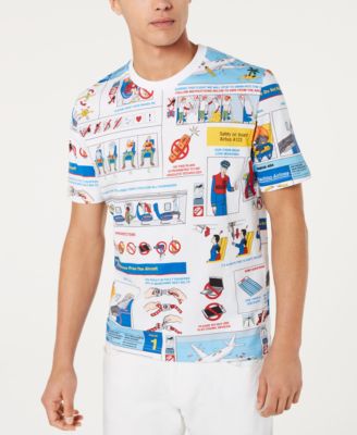 Love Moschino - Men's Emergency Landing Graphic T-Shirt