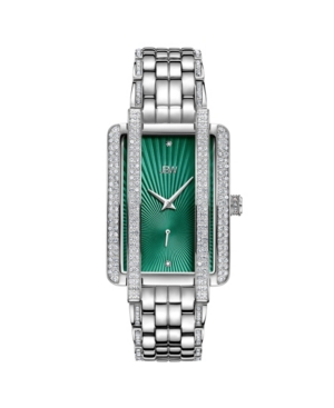 image of Jbw Women-s Mink Diamond (1/8 ct.t.w.) Stainless Steel Watch