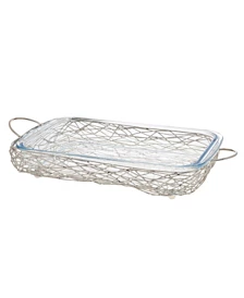 Godinger Nest Rectangular Glass Baker