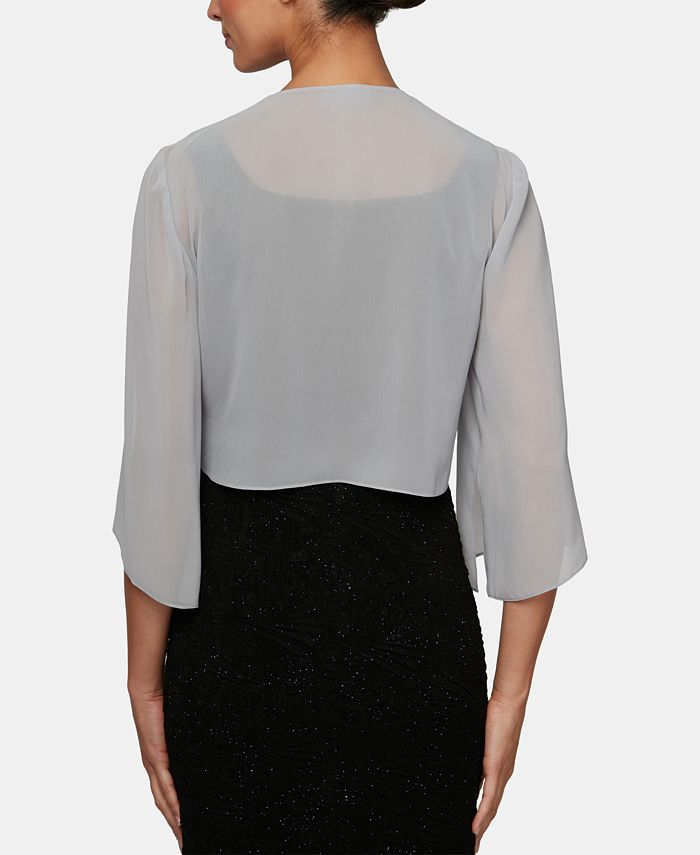 alex evenings chiffon cover up