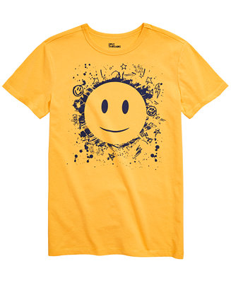 Epic Threads Big Boys Smiley Face T-Shirt, Created for Macy's & Reviews ...