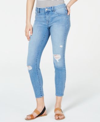 Rewash - Juniors' Ripped Skinny Jeans