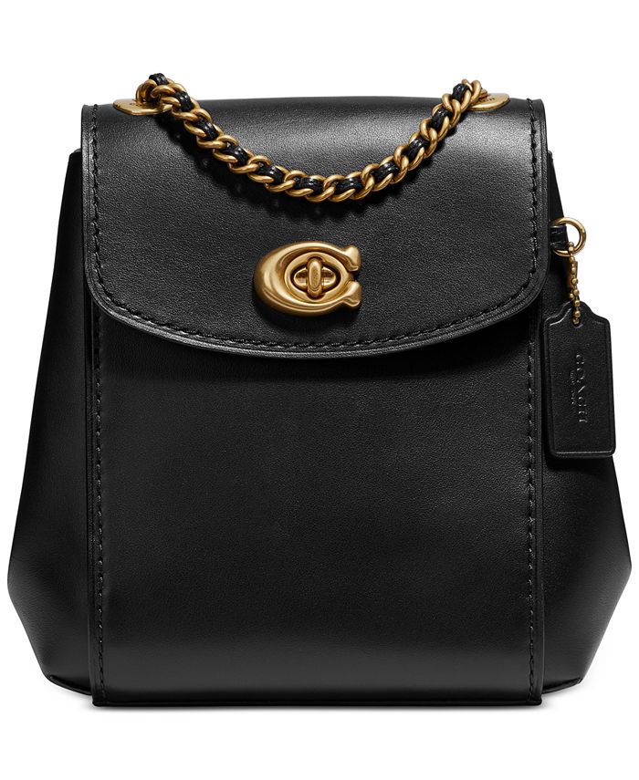 COACH Leather Parker Convertible Mini Backpack & Reviews - Handbags &  Accessories - Macy's
