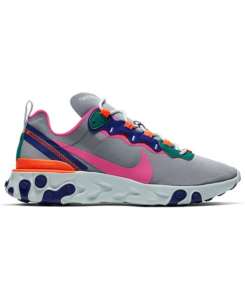 Nike Women S React Element 55 Casual Sneakers From Finish Line