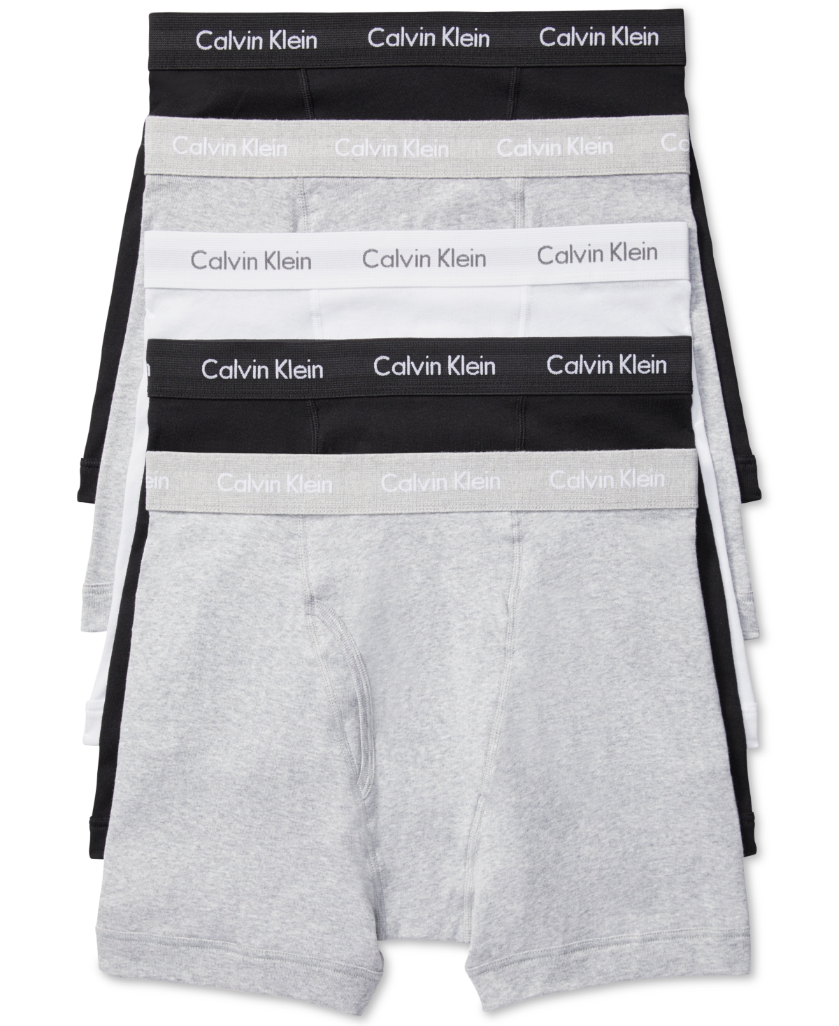Calvin Klein Men's 5-pack Cotton Classic Boxer Briefs Underwear In Multi