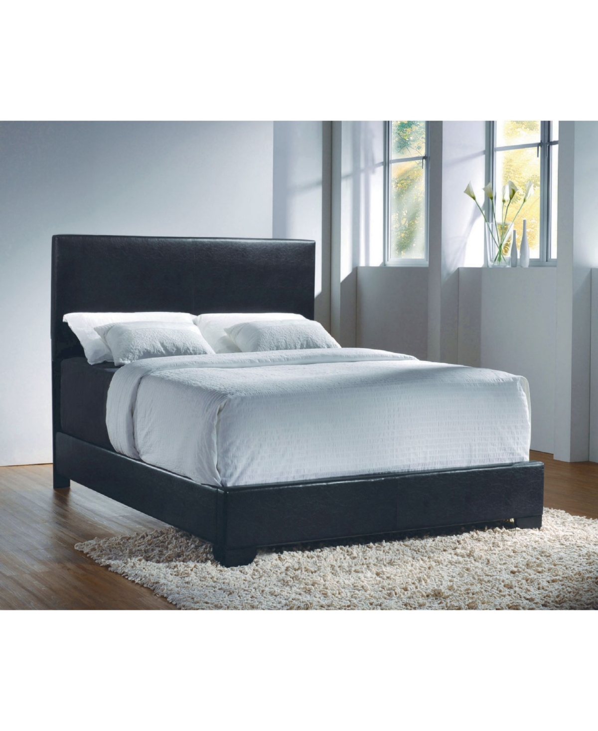 COASTER HOME FURNISHINGS WESTFIELD TWIN UPHOLSTERED LOW-PROFILE BED