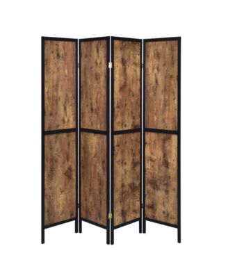 Garden 4-Panel Folding Screen