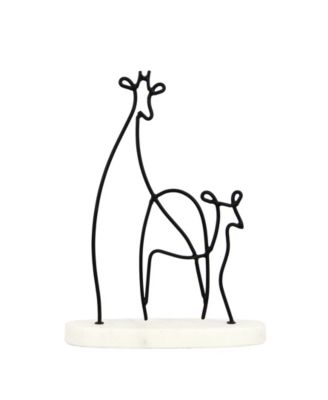 Adele Black Metal Giraffes