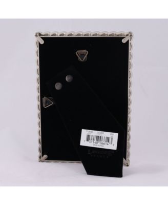 710046 Silver Metal Rope Picture Frame - 4" x 6"