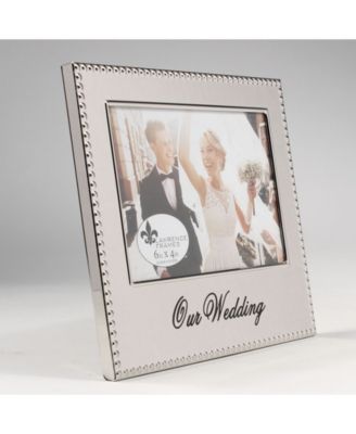 Our Wedding Picture Frame - 4" x 6"