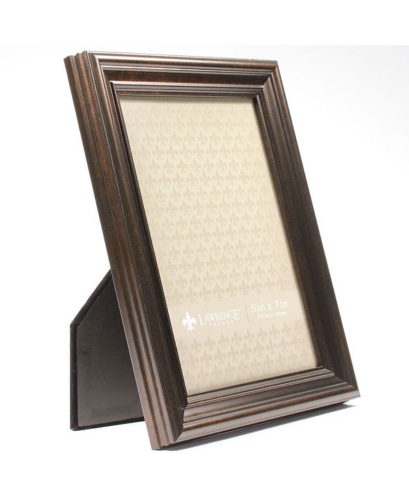 Lawrence Frames Classic Detailed Oil Rubbed Bronze Picture Frame 5" x