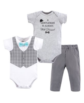 Treasure Soft Cotton Two-Piece Outfit for Gentlemen